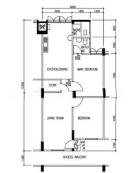 Blk 292 Tampines Street 22 (Tampines), HDB 3 Rooms #616573381